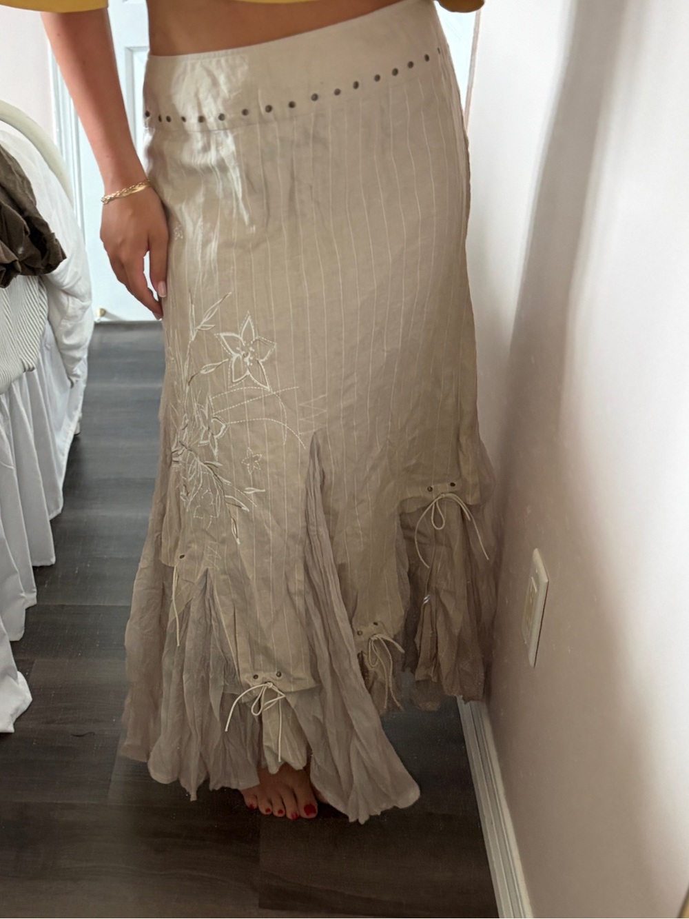 Thrifted Maxi Skirt
